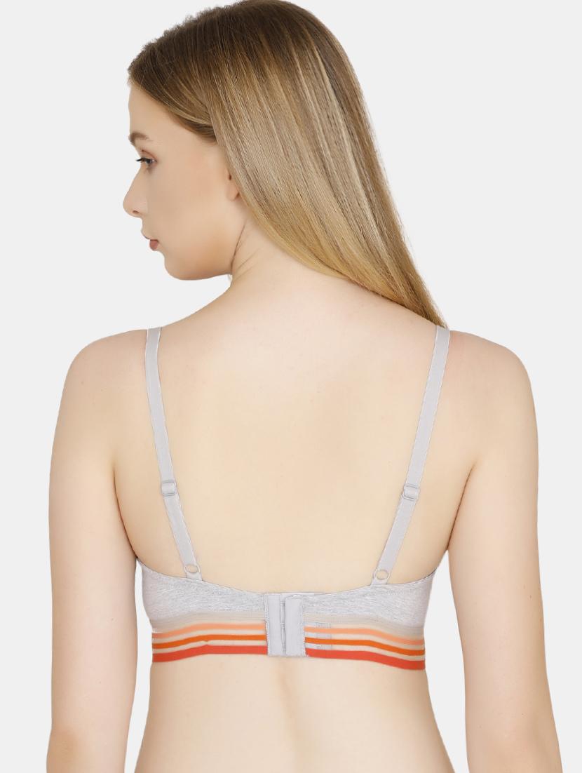 color block t-shirt bra - 16477563 - Zoom Image - 2