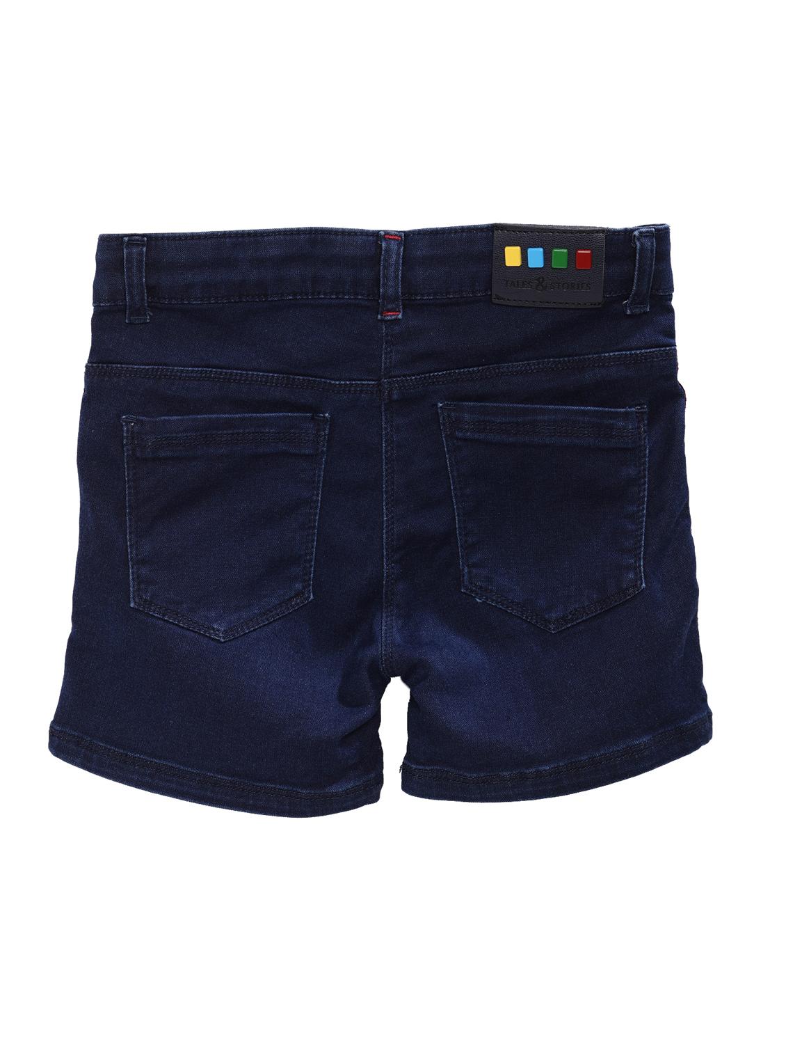 blue denim shorts - 16477587 - Zoom Image - 2