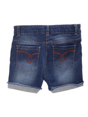 blue solid shorts - 16477593 - Standard Image - 2
