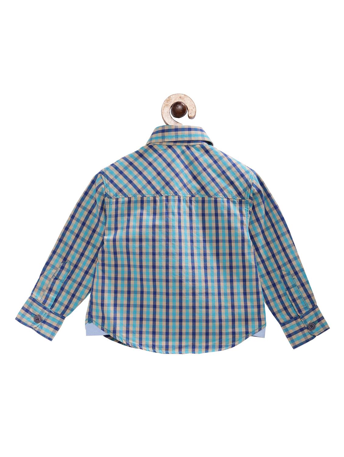 pocket patch checkered shirt - 16477749 - Zoom Image - 2