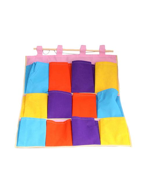 8 pocket colorful hanging wardrobe storage - 16477854 - Standard Image - 1