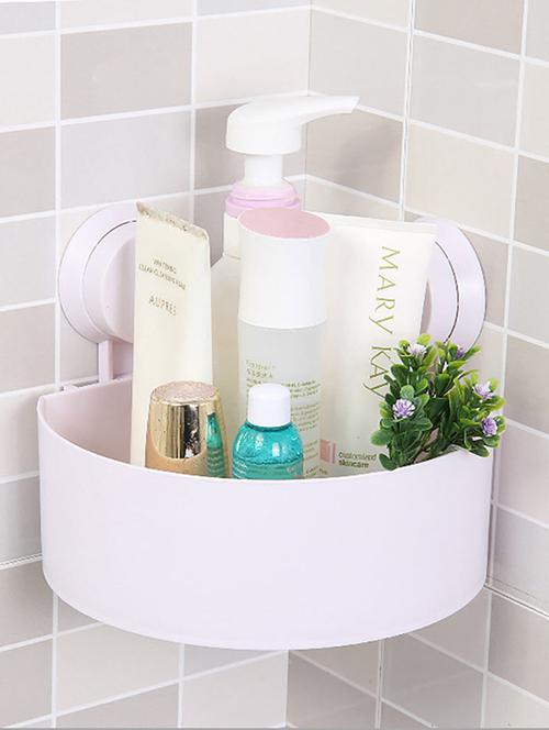 triangle corner shelf with suction cup - 16477990 - Standard Image - 1