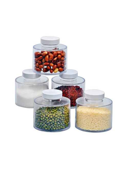 acrylic self stacking tower bottles 6 pcs set - 16478071 - Standard Image - 1