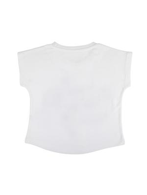 round neck graphic print t-shirt - 16479982 - Standard Image - 2