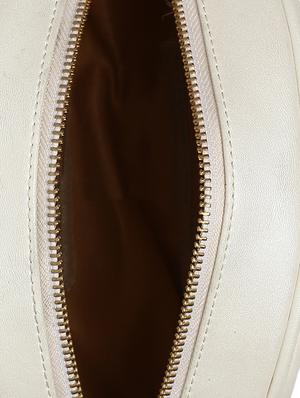 white leatherette (pu) regular sling bag - 16480988 - Standard Image - 3