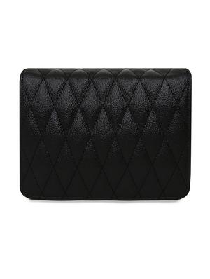 black leatherette (pu) regular sling bag - 16481000 - Standard Image - 2