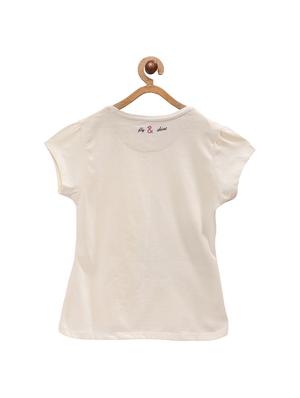 round neck bird print top - 16482003 - Standard Image - 2