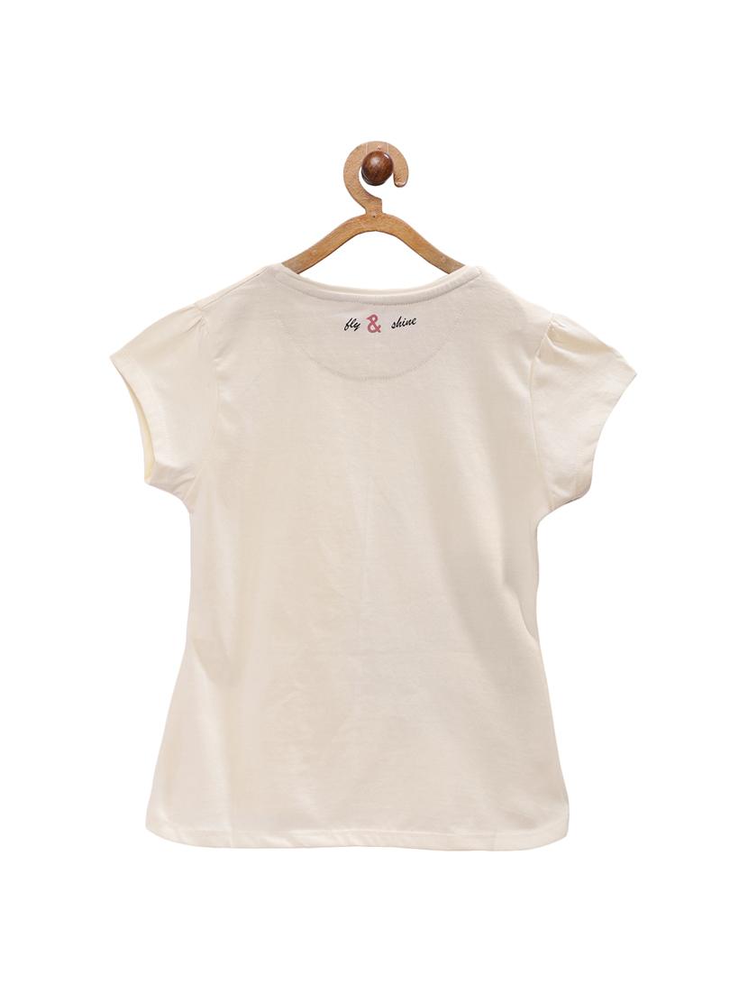 round neck bird print top - 16482003 - Zoom Image - 2