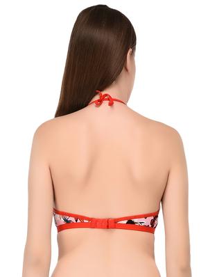set of 2 halter neck floral bra - 16482263 - Standard Image - 5