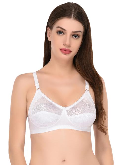 floral lace sheered bra - 16482293 - Standard Image - 1