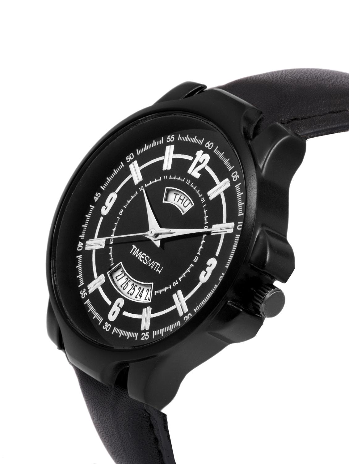 timesmith round dial analog watch tsc-083 - 16482530 - Zoom Image - 2