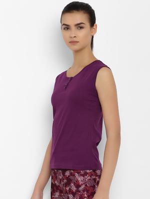 round neck henley tee - 16483120 - Standard Image - 4