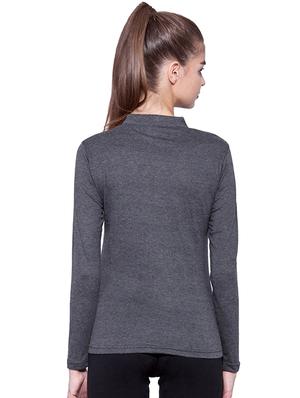 mandarin neck long sleeved top - 16483129 - Standard Image - 3