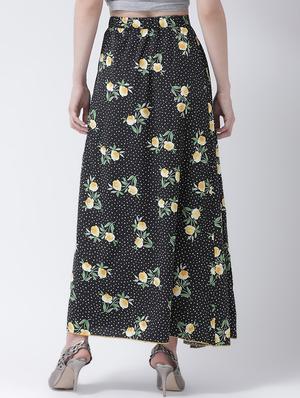 high rise floral a-line skirt - 16483220 - Standard Image - 3