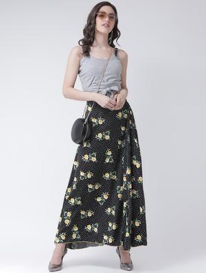 high rise floral a-line skirt - 16483220 - Standard Image - 4