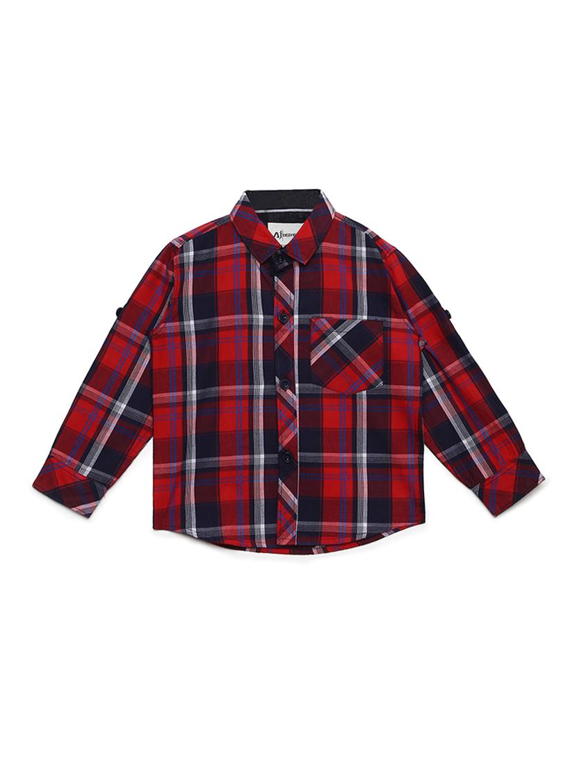 pocket patch checkered shirt - 16483326 - Zoom Image - 1