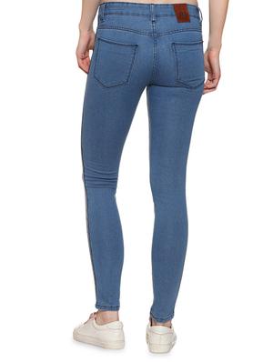 mid rise side tapping jeans - 16483541 - Standard Image - 2