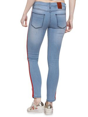 mid rise side tapping jeans - 16483546 - Standard Image - 2