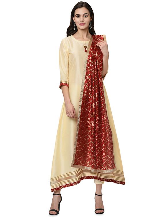 gota lace suit set - 16483979 - Zoom Image - 1