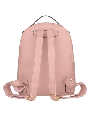 pink leatherette (pu) fashion backpack - 16484448 - Standard Image - 2