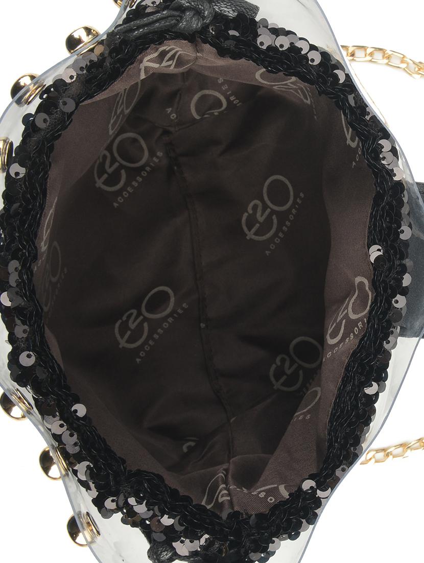 black leatherette (pu) regular sling bag - 16484512 - Zoom Image - 3