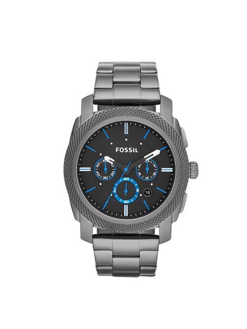 fossil machine analog black dial men's watch - fs4931i - 16485327 - Standard Image - 1