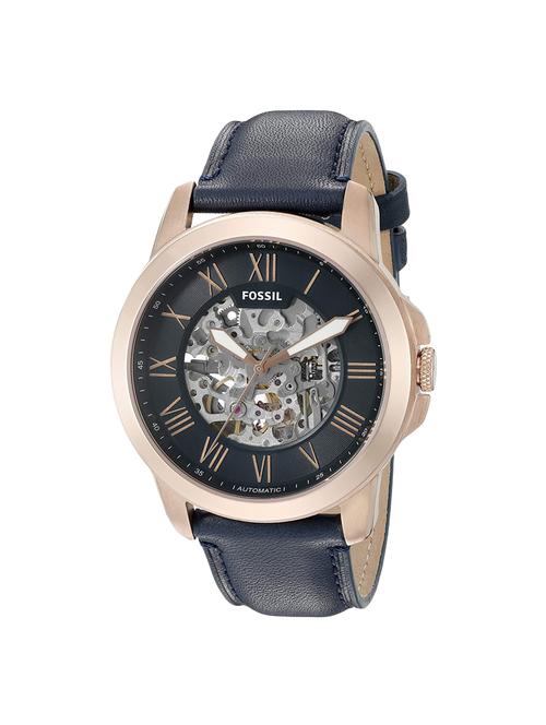 fossil black dial watch for men - me3102 - 16485335 - Standard Image - 1