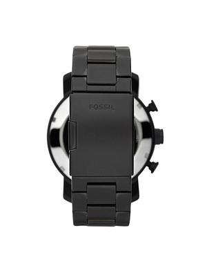 fossil nate chronograph brown dial men's watch - jr1356 - 16485367 - Standard Image - 2