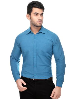 pink and blue khadi combo shirts - 16486748 - Standard Image - 2