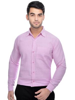 pink and blue khadi combo shirts - 16486748 - Standard Image - 5