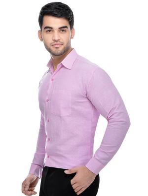 pink and blue khadi combo shirts - 16486748 - Standard Image - 6