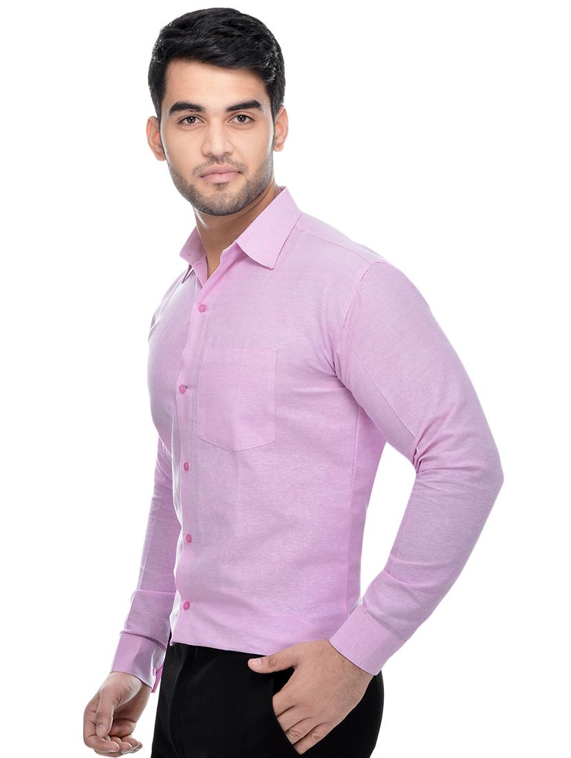pink and blue khadi combo shirts - 16486748 - Zoom Image - 6