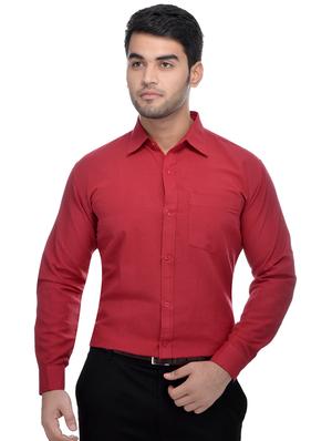 red and blue khadi combo shirts - 16486750 - Standard Image - 5