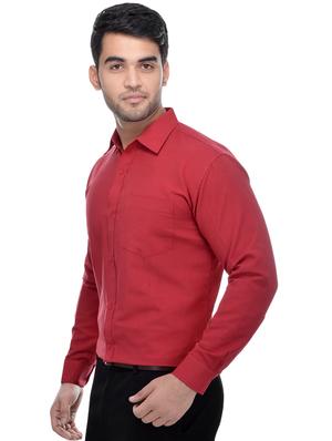 red and blue khadi combo shirts - 16486750 - Standard Image - 6