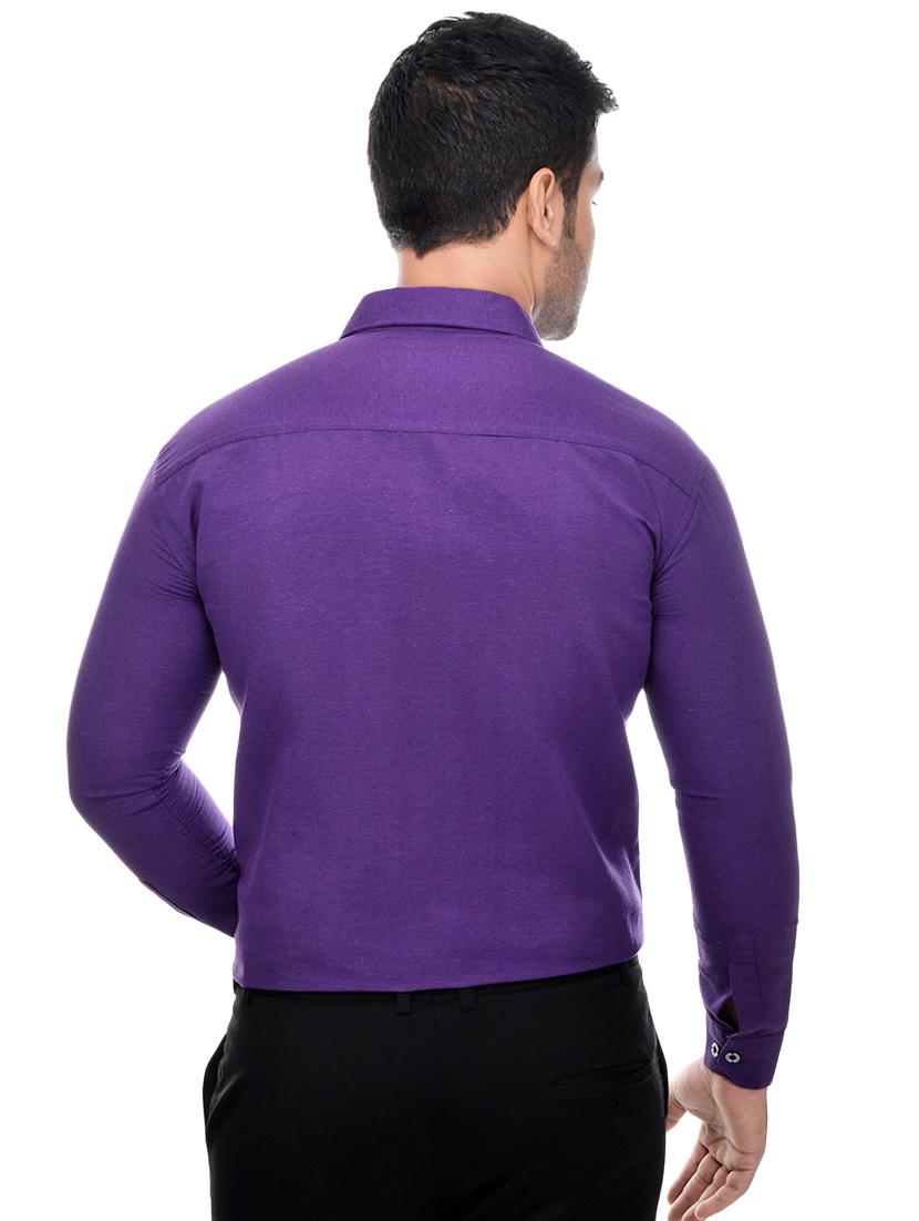 grey and purple khadi combo shirts - 16486757 - Zoom Image - 7