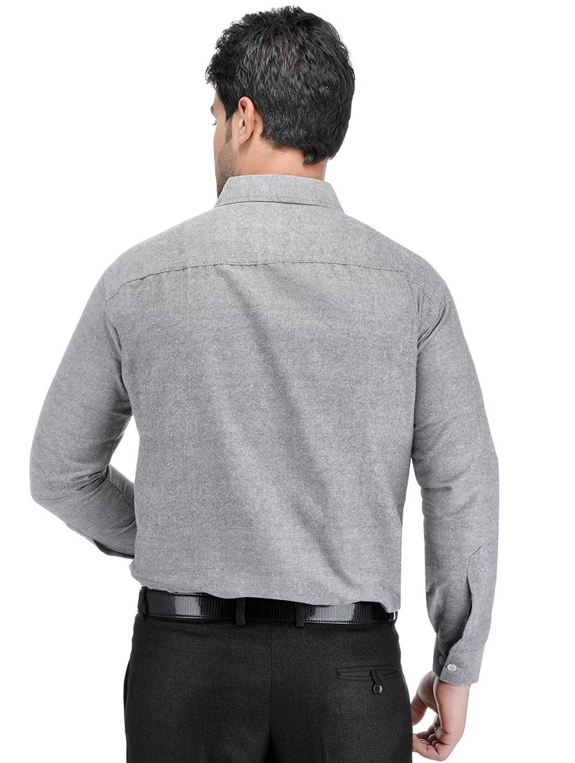 grey and yellow khadi combo shirts - 16486762 - Zoom Image - 4