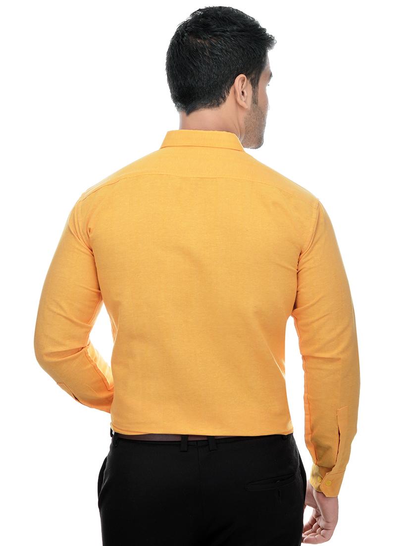 grey and yellow khadi combo shirts - 16486762 - Zoom Image - 7