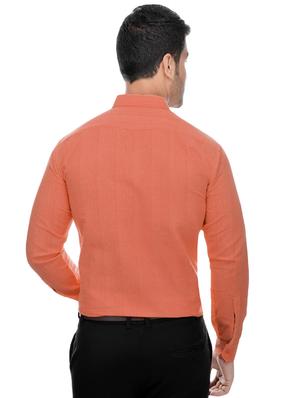 orange and grey khadi combo shirts - 16486771 - Standard Image - 7