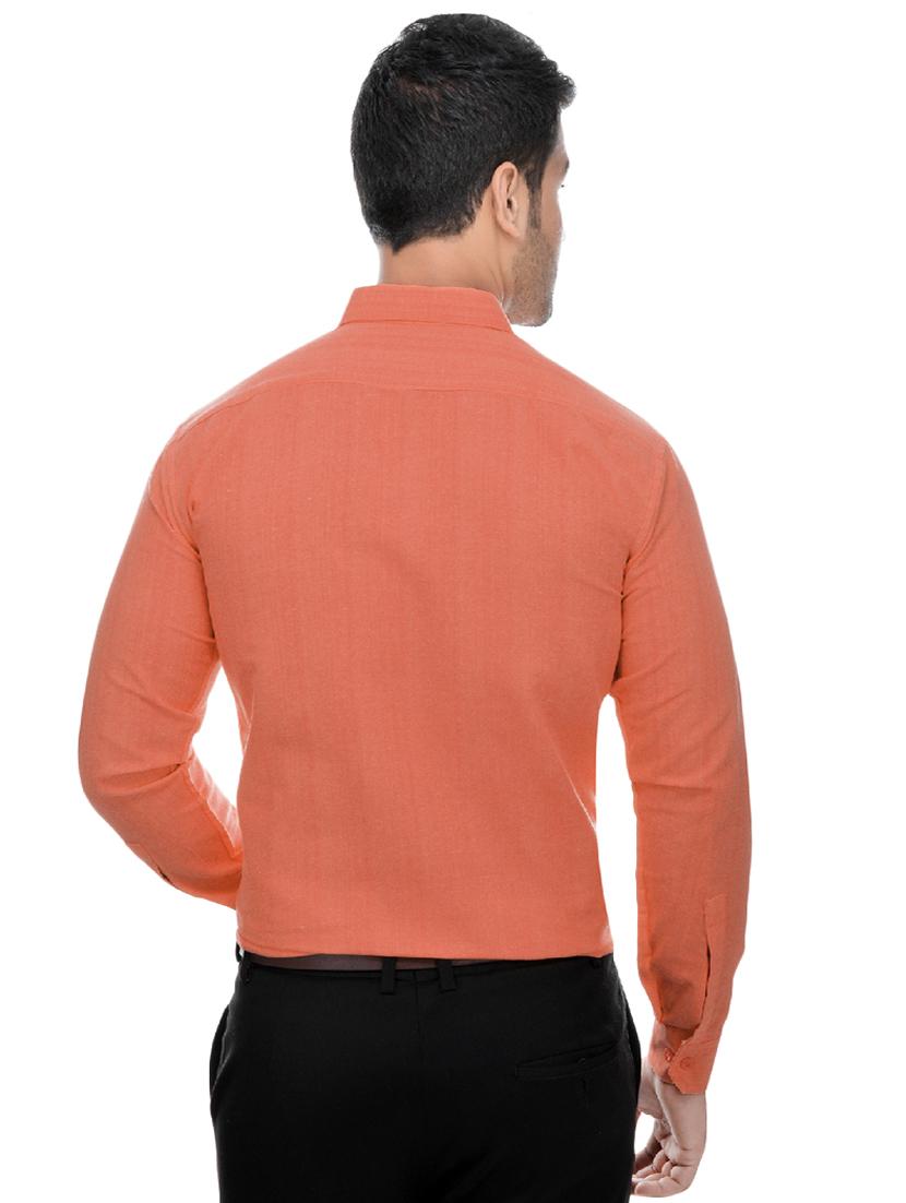orange and grey khadi combo shirts - 16486771 - Zoom Image - 7