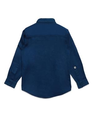 blue cotton shirt - 16487013 - Standard Image - 2