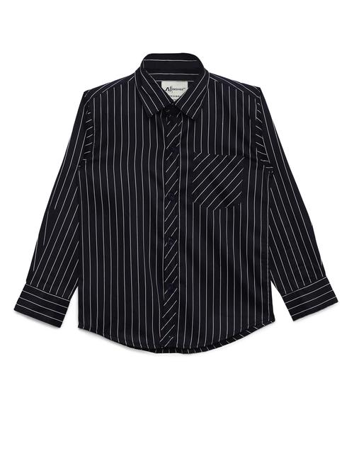 pocket patch striped shirt - 16487017 - Standard Image - 1