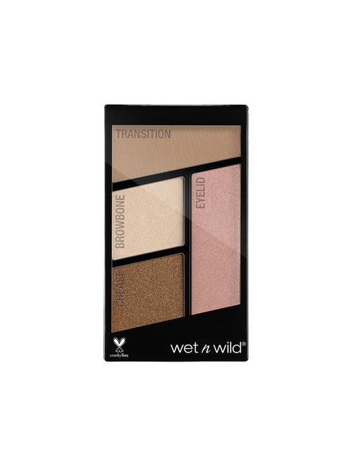 wet n wild color icon eyeshadow quads - walking on eggshell - 16487297 - Standard Image - 1