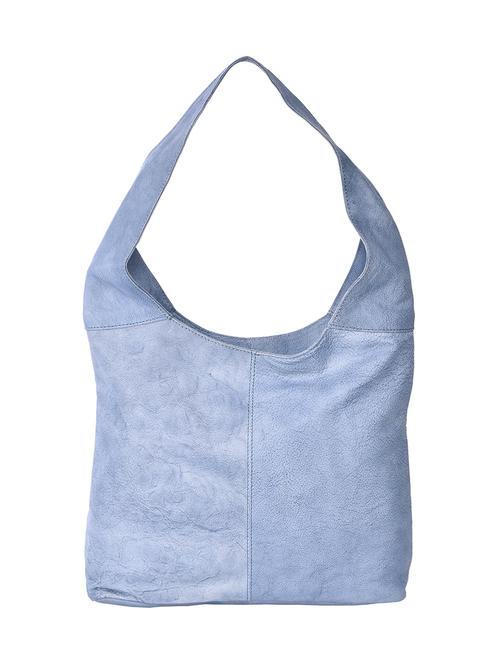 blue leather hobo handbag - 16487905 - Very Small Image - 1