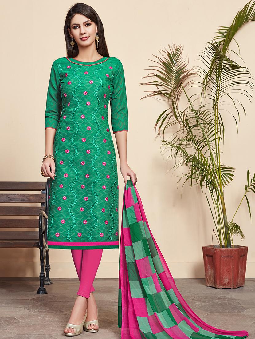 embroidered suit unstitched suit - 16489881 - Zoom Image - 1