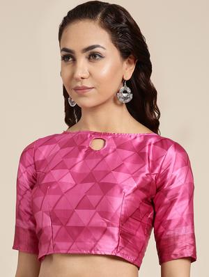 floral printed saree with blouse - 16489967 - Standard Image - 3