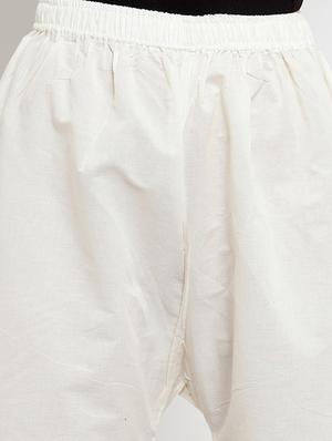 high rise scallop hem palazzo - 16490586 - Standard Image - 5