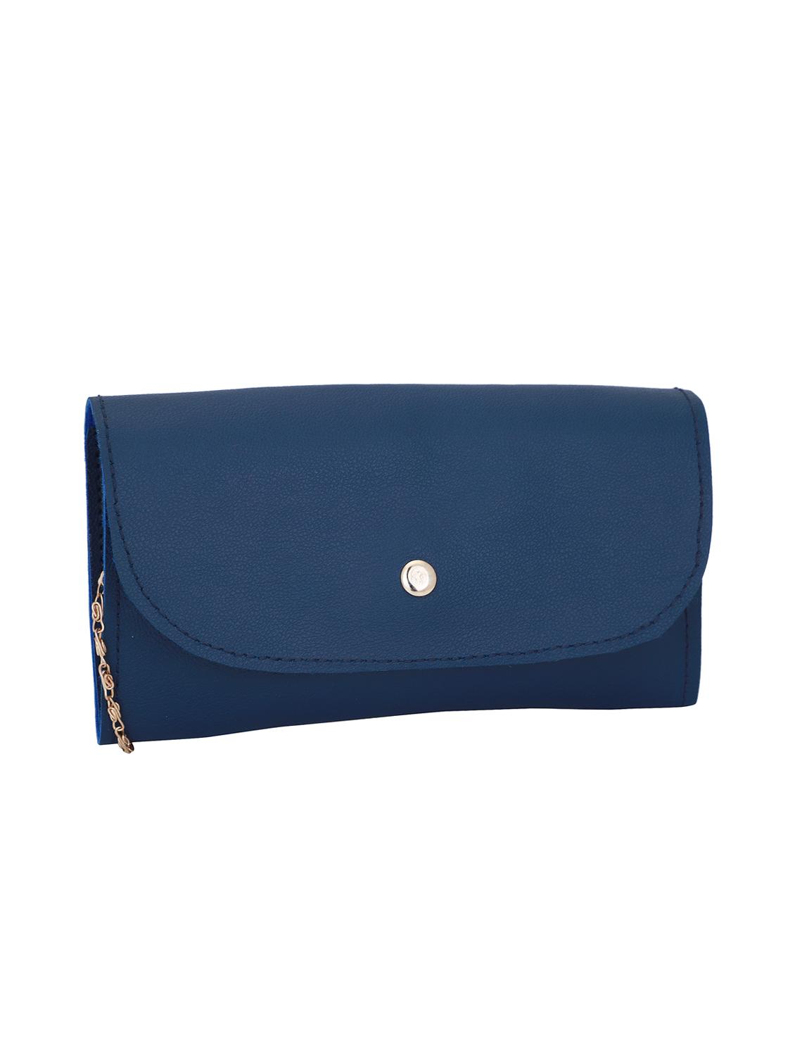 blue leatherette (pu) combo tote - 16491838 - Zoom Image - 4