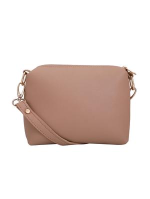 beige leatherette (pu) combo tote - 16491839 - Standard Image - 5