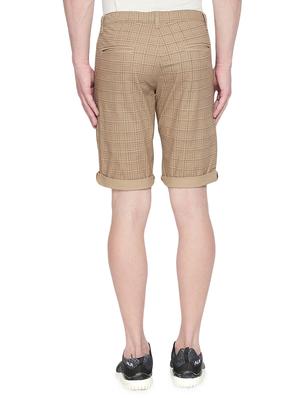 beige checkered bermuda shorts - 16491952 - Standard Image - 3