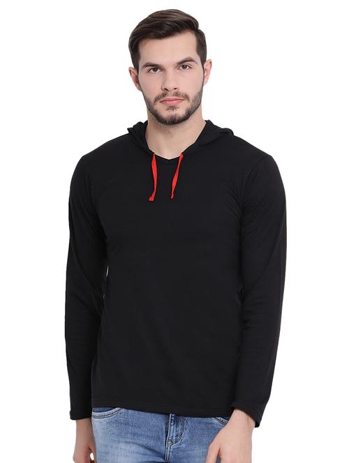 black solid t-shirt - 16492120 - Very Small Image - 1
